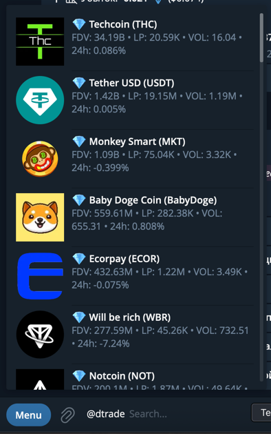 Token Search